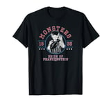 Universal Monsters Bride Of Frankenstein Collegiate T-Shirt