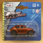 Maisto Fresh Metal Volkswagen VW Off Road Car Model Beetle MAISTO New Orange Car