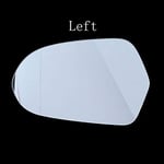 XIATIAN Side mirror kit Auto Replacement Heated Wing Rear Mirror Glass Fit For Audi A6 C7 2012 2013 2014 2015 2016 2017 2018 Accessories Car replacement mirror (Color : Left)