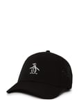 Country Club Perforated Cap Black Original Penguin Golf