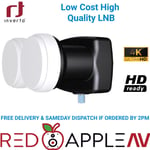 Inverto Black Premium Single 6 Degree Monoblock 0.2dB LNB For Astra 1 & Hotbird