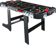 Sport1 Air Hockey Next Vertical Table Pliante de Hockey Air Mini avec Ventilateur 12 V. Table air Hockey Peu encombrante. Dimensions 121 x 60 x 76 cm. 2 Boutons et 2 disques Inclus. avec marqueur