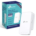 TP-Link WiFi Extender Booster, Dual Band AC1200 Mbps Mesh WiFi Range Extender Booster, 5GHz Internet Booster, Ultraxtend Home WiFi Repeater App Control Easy Setup, UK Plug (RE300)