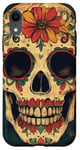 iPhone XR Skull Mexican Sugar Skull art Sugar skull Floral Case