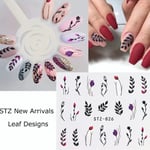 68 Sheets Nail Stickers DIY Exquisite Cute Self Adhesive Nail Decals Decoration