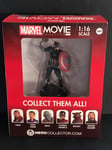 MARVEL MOVIE FIGS CAPTAIN AMERICA 1:16 herocollector eaglemoss neuf hand painted