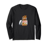 Kittens Cats In A Bottle Chocolate Animals Funny Gift Long Sleeve T-Shirt