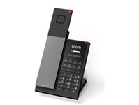 Snom Hd351w, Ip-Telefon, Svart, Sladdlös Telefon, Skrivbord/Vägg, Anti-Bakteriell, 1.881792 - 1.897344 Ghz