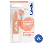 3x Labello Lip Balm Le Crayon Colored Nude 85064