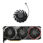 Ventilateur de carte de fouille de jeu,refroidisseur gelée Geforce RTX 3060 Ti 3070 3080 3080Ti 3090 Ventus 3X,85mm,PLD09210S12HH RTX3080 RTX3070 - Type C Fan