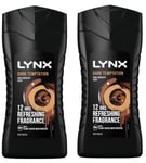 Lynx Shower Gel Dark Temptation 250ml x 2