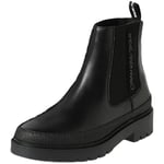 Boots Calvin Klein Jeans  Bottines homme en cuir  Ref 5810