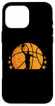 Coque pour iPhone 16 Pro Max Basket-ball Dunking Sport America États-Unis