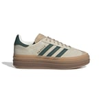 adidas Originals Sneaker Gazelle Bold - Magic Beige/Grønn/Hvit Dame, størrelse 38