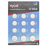 HyCell Jeu de Piles Bouton au Lithium CR2025 CR2032 CR2450, 12 pièces, Longue durée de Vie