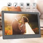 10inch 16:9 1024*600 HD Screen Digital Photo Frame Electronic Album White BST