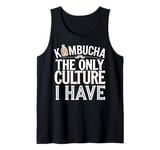 Mens Kombucha Tea Fermentation Probiotic Culture Healthy Kombucha Tank Top