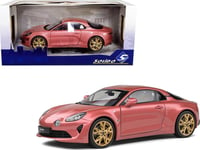 ALPINE A110 PURE HERITAGE COLORS ROSE BRUYERE 2021 SOLIDO S1801611 1:18 RENAULT