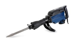 Marteau de Démolition Piqueur Perforateur Burineur Démolisseur 1600W (230V, 1800 coups/min, 36-42 Joules, sds hex Prise Hexagonale 30mm, Poignée