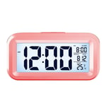 LED Large light Display Alarm Clock Snooze Design Digital Battery Operated