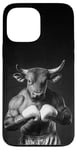 Coque pour iPhone 13 Pro Max Taureau Boxe Boxer Sport