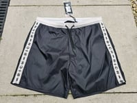 John Richmond swim shorts Black XXL SwimBoxer Pool Shorts R.R.P £100