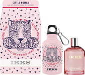 Ikks Set Ikks: Little Woman, Eau De Toilette, For Women, 100 Ml + Little Woman, Gwp Glass Water Bottle, Pink For Women