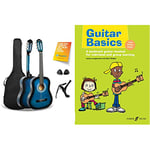 3rd Avenue XF 3/4 Size Junior Kids Classical Spanish Starter Beginner Pack Acoustic Guitar & Guitar Basics: A Landmark Guitar Method for Individual and Group Learning.