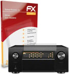 atFoliX 2x Film Protection d'écran pour Denon AVC-X8500HA mat&antichoc
