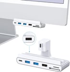 Hub Usb C Pour Imac 24"",Hub Usb C 7 En 1,Usb 3.0 5 Gbit/S,Lecteur De Carte Sd/Tf,Station D'Accueil Usb C Pour Imac 2021 24