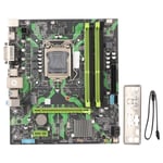 Pöytäkoneen emolevy B75 HM LGA 1155 Slot 4 DDR3 6Gbps SATA M.2 NVME PCIe X16 VGA HD Output ATX emolevy kaivoskäyttöön