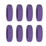 8ST/ Set Resebagage Caster Skor Resväska Hjul Skydd purple 8pcs-8pcs