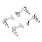 Bass Guitar Tuner Bass Guitar Tuning Peg Zinc Alloy 2R 2L For Replacement