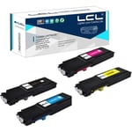 Cartusch Toner - LCL - Xerox Versalink C400 C405 - Pack om 4 - Hög kvalitet - 10500 sidor Svart