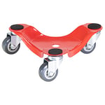 WAGNER moving dolly MM 1196 I with 3 castors I 25 x 25 cm I anti-slip pads - ideal for bulky loads & removals I floor-protectingI flexible use I load capacity 100 kg - 20119601