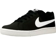 New Womens Sneaker NIKE COURT Royale Suede Trainers Black Size UK 6 EUR 40