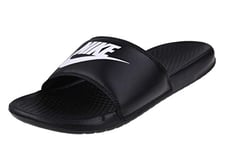 Nike - Benassi - Tongs - Homme - Noir (Black/White) - 47.5