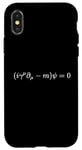 Coque pour iPhone X/XS Dirac Equation Quantum Mechanics Physics Cadeau étudiant