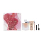 Lancome La Vie Est Belle 50ml Eau De Parfum Gift Set Lotion & Hypnose Mascara