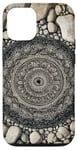 Coque pour iPhone 12/12 Pro Zen Garden Tranquility Détaillé Mandala Bohème