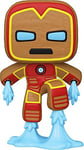 Funko 50658 POP Marvel Holiday-Iron Man S3 Collectible Toy, Multicolour