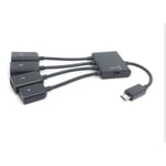 Charging Cable Usb Hub Micro Port Otg 1pc