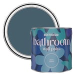 Rust-Oleum Dark Blue Water-Resistant Bathroom Wall & Ceiling Paint - Blueprint 2.5L