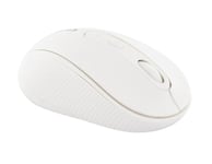 DragonWar Milki Mouse sans Fil - 6 Boutons de contrôle - 2400 Dpi - 2 Vitesses (1200/2400) Dpi - Caoutchoutée - Compatible PC et Mac - Blanc