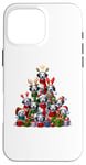 Coque pour iPhone 16 Pro Max Christmas Tree Dalmatian Dalmatians Dal Dally Dog