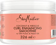 Shea Moisture Coconut Hibiscus Curl Enhancer smoothie for thick curly hair 326m