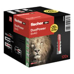 fischer DuoPower 8 x 40 (+20% de contenu)