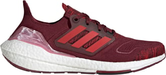 adidas Ultra Boost 22 Mens Running Shoes Red Cushioned Comfort Sports Trainers