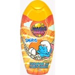 The Smurfs Magic Bath Shampoo & Conditioner Shampoo og balsam til børn 200 ml