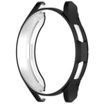 TPU Openwork Halv-Deksel Beskyttelsesveske til Samsung Galaxy Watch 6 Classic Sort 47mm/4.9 x 4.9 cm